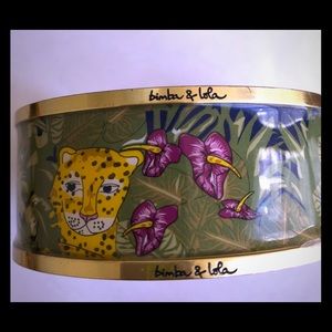 Leopard paint bimba y lola bracelet
